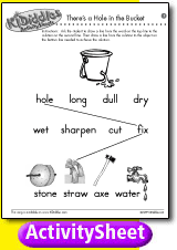 [activity sheet]