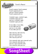 [song sheet]