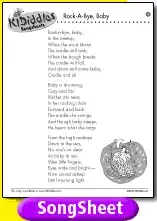 Rock A Bye Baby Song And Lyrics From Kididdles